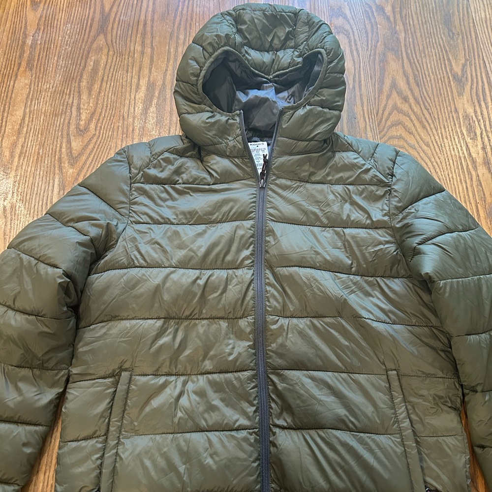 ZeroXposur Men's Green Puffer Jacket